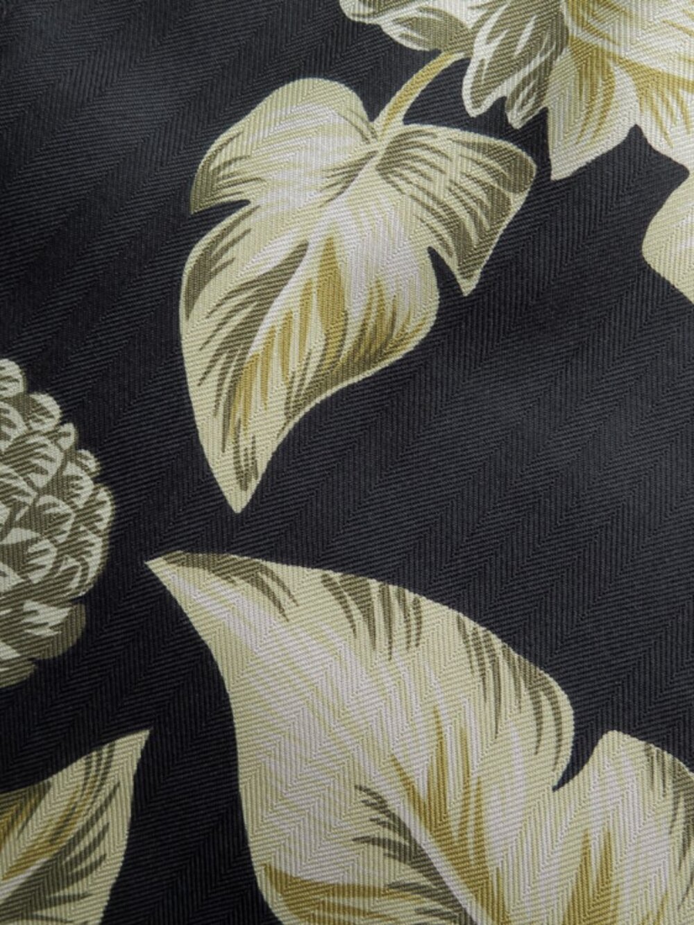 Tommy Bahama Black King Island Floral Silk Camp Shirt (M) OMG! 🌴